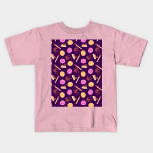 Mexican Desserts Repeat Pattern Kids T-Shirt